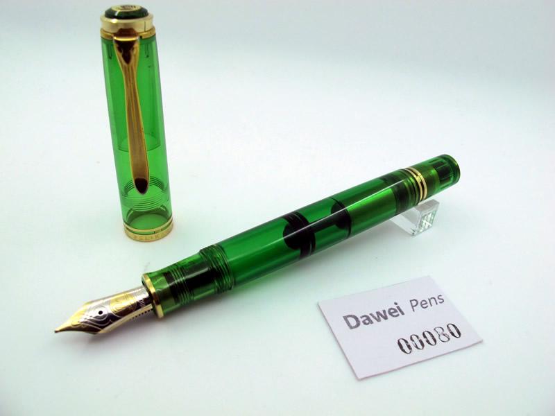 百利金 M800 绿色透明 限量 M