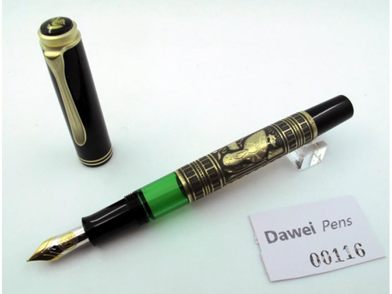 百利金 Pelikan M700 小金雕 胡子刀锋F
