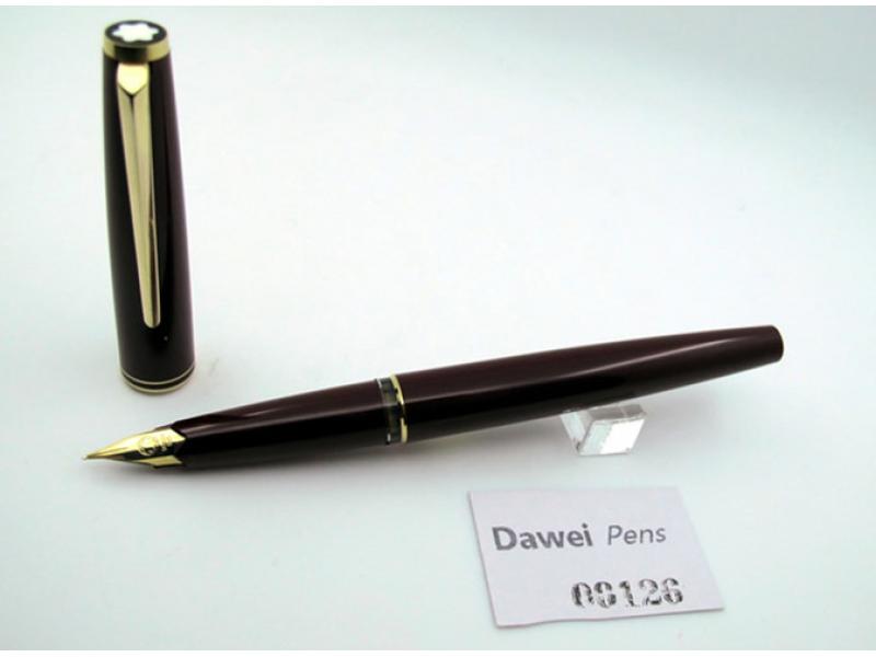 万宝龙 Montblanc 酒红 西德 钢笔