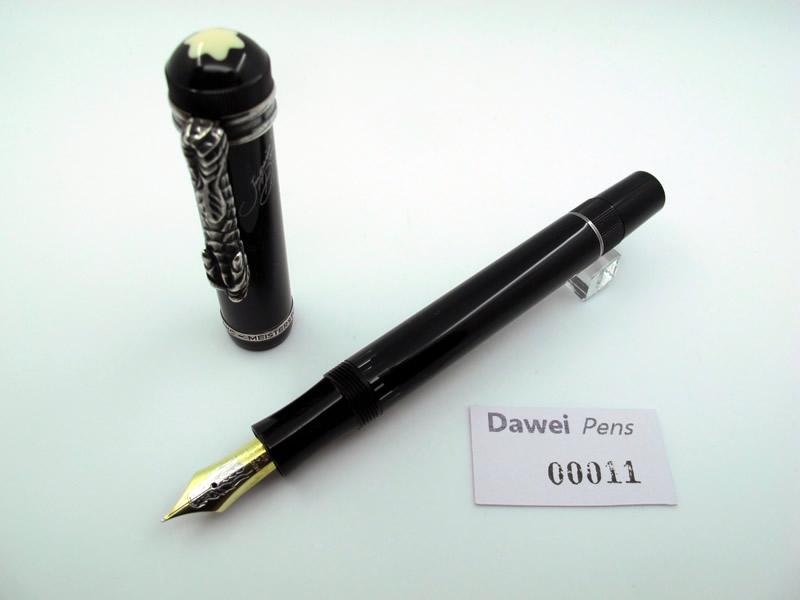 万宝龙 Montblanc 1993 作家/大文豪系列 皇者之龙 银龙