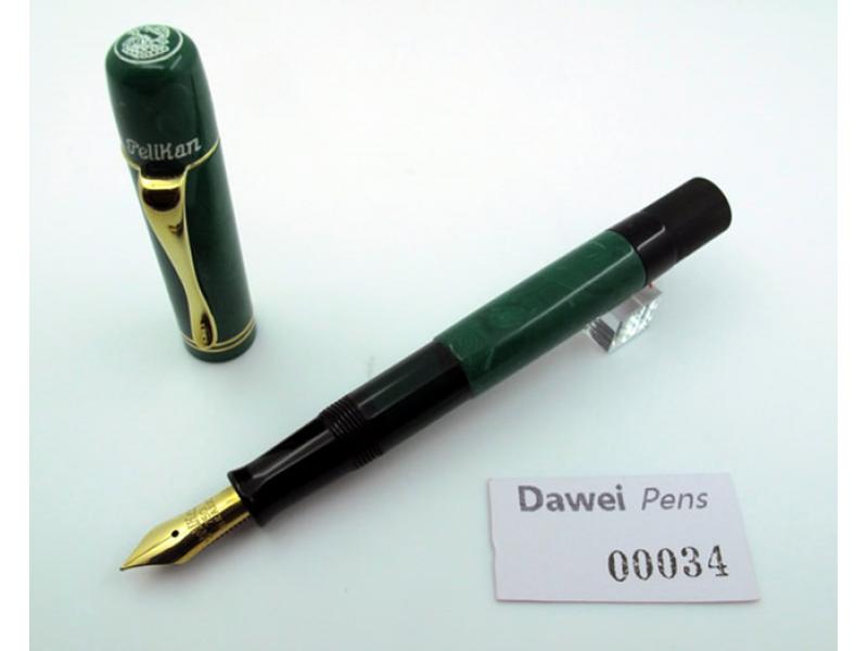 百利金 Pelikan 1935 Jade 绿 F 无盒