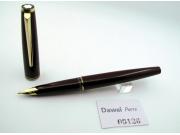 万宝龙 Montblanc 酒红 西德 钢笔